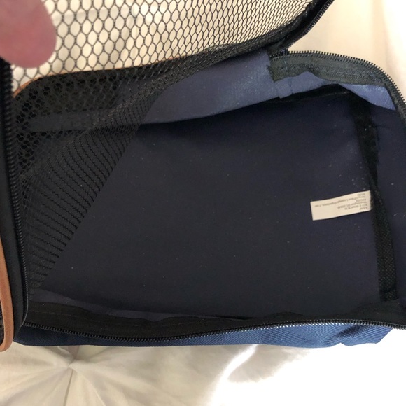 3 PIECE TRAVEL CASES CANVAS ZIPPERED AND NETTING - Picture 3 of 4